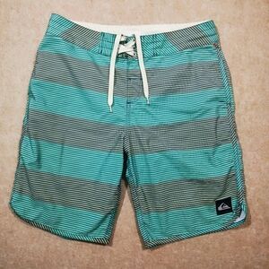 Quicksilver Striped Board Swim Shorts #5